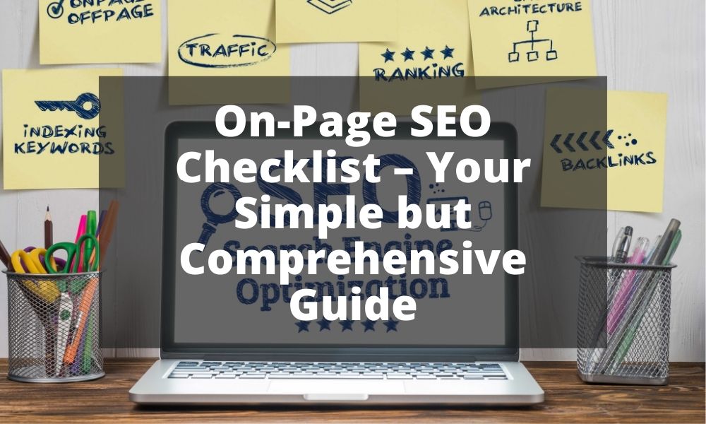 OnPage SEO Checklist Your Simple but Comprehensive Guide for 2023