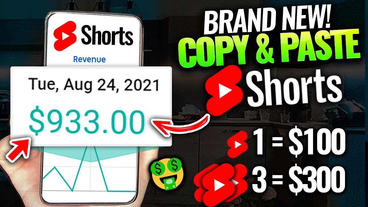 How To Make Money With YouTube Shorts Just By Copying & Pasting Videos