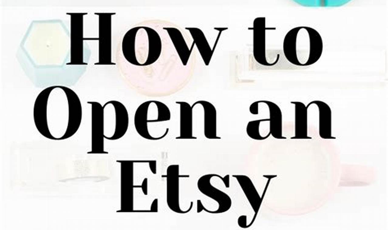 Etsy Shop Success: A Beginner's Guide