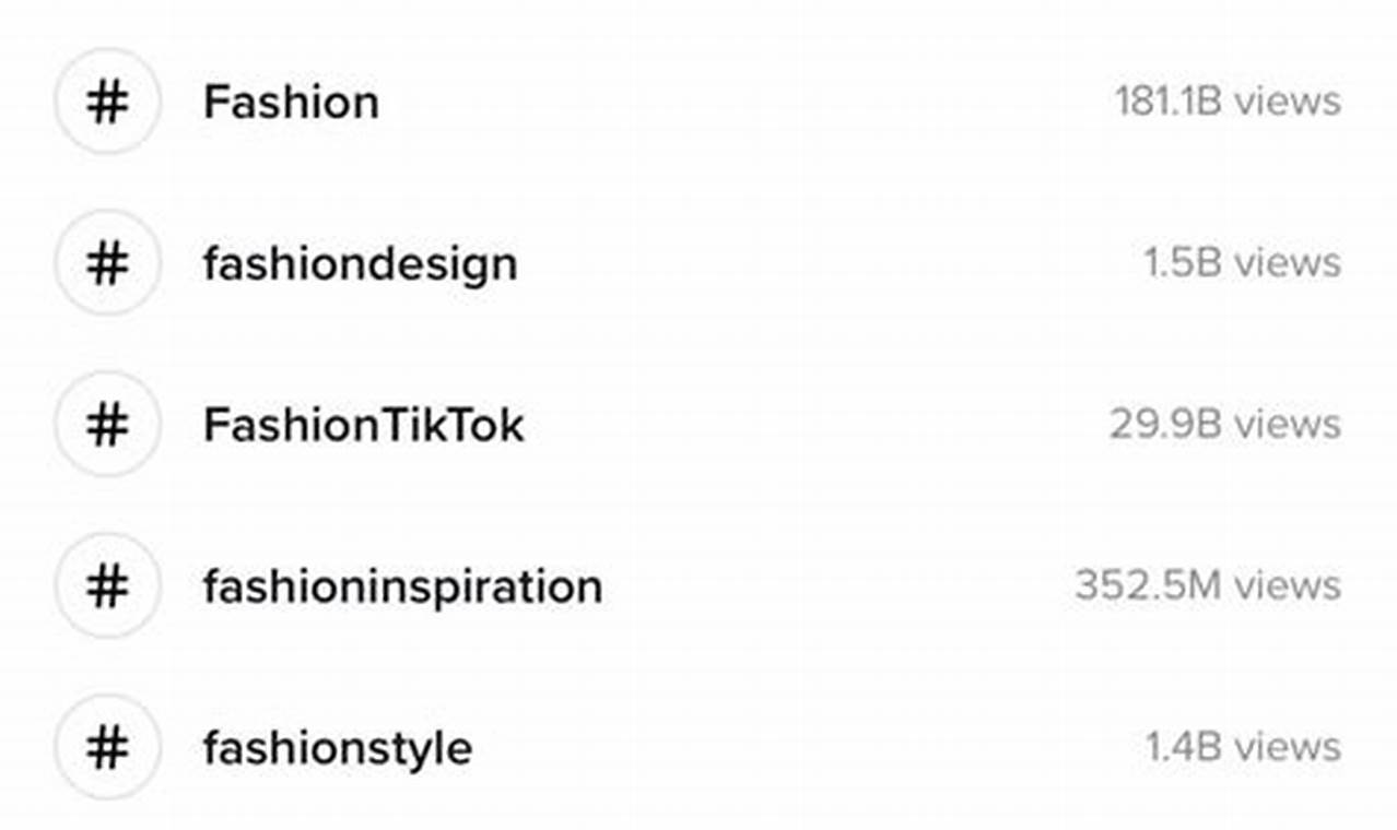 Top TikTok Hashtags for Viral Videos (2023)