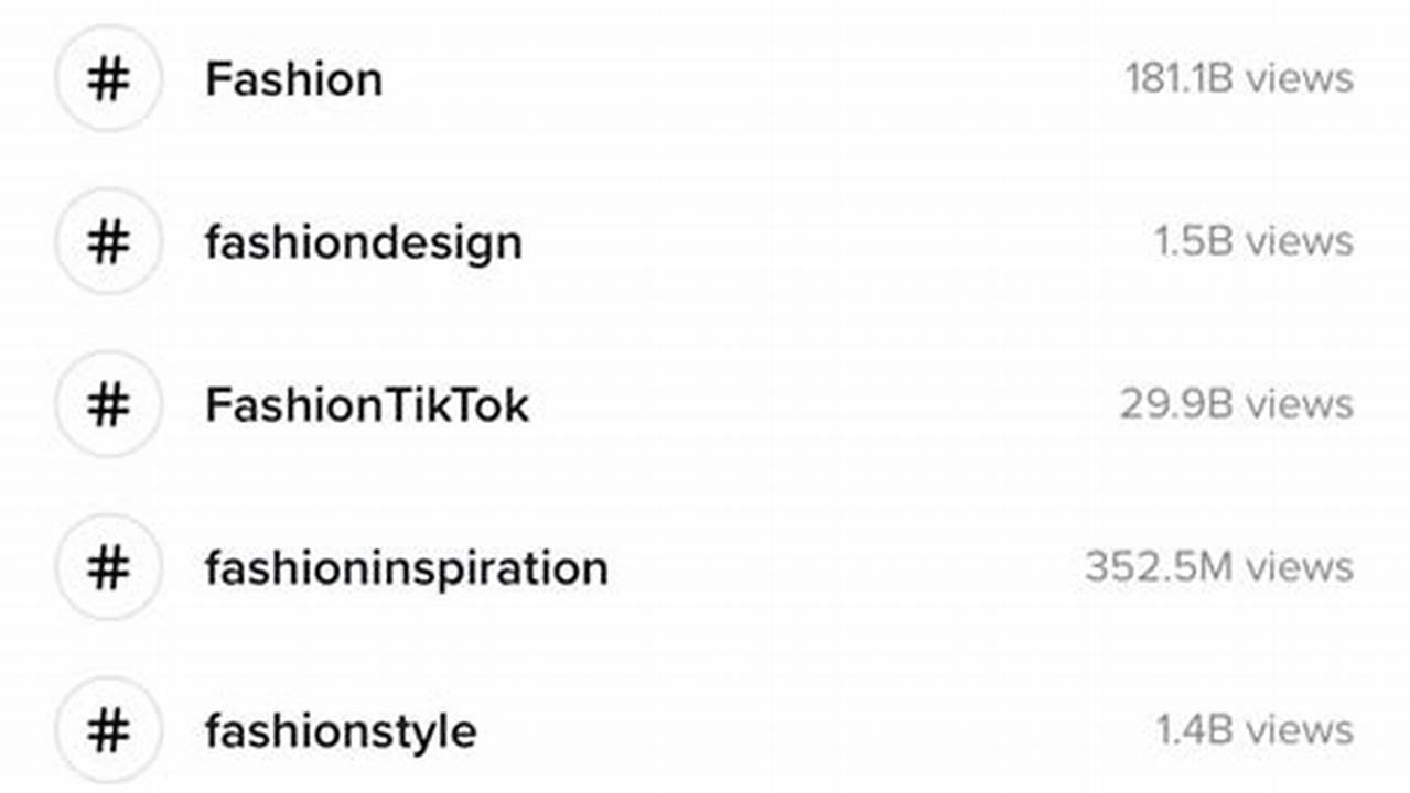 Top TikTok Hashtags for Viral Videos (2023)