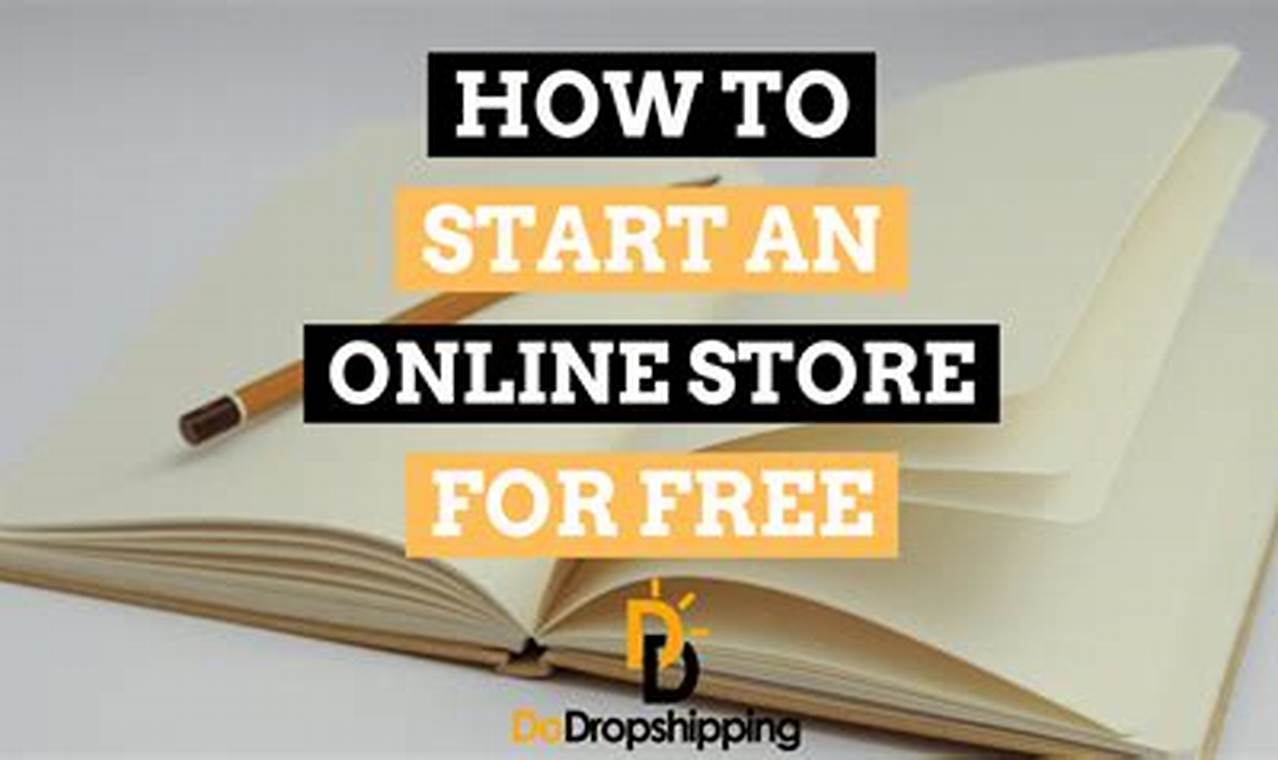 Free Online Store: Launch With No Money (Ridwan Tele)