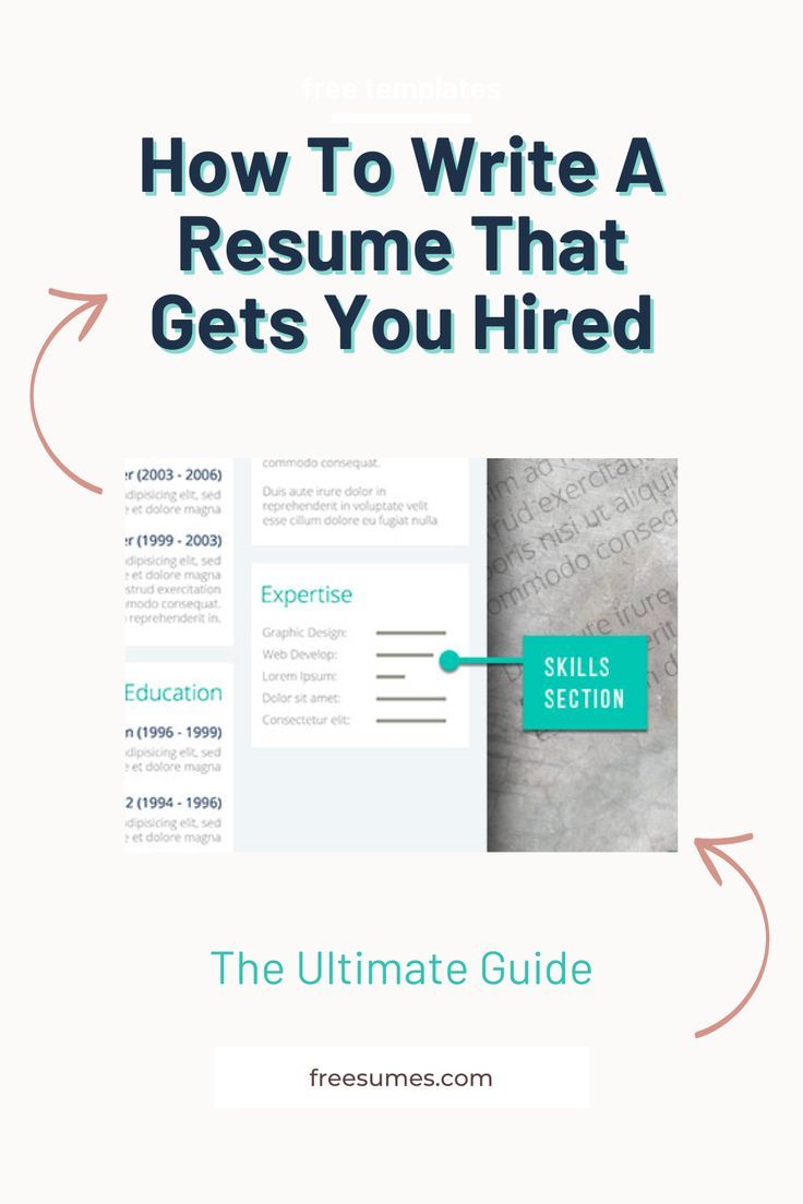 How to Write a Resume That Gets You Hired Freesumes Resume, Best