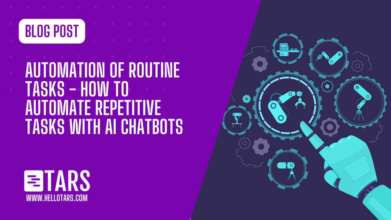 Automation of Routine Tasks How to Automate Repetitive Tasks with AI
