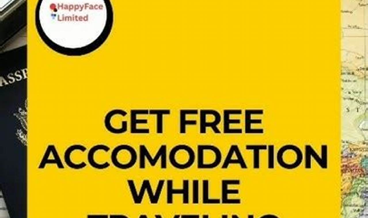 Travel Hacks: Free Accommodation Guide | Ridwan Tele