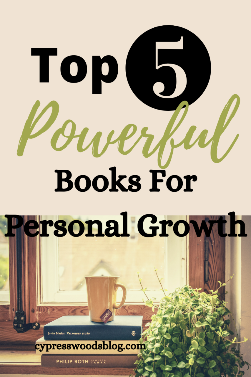 Your best life! Top 5 powerful books for personal growth and success in
