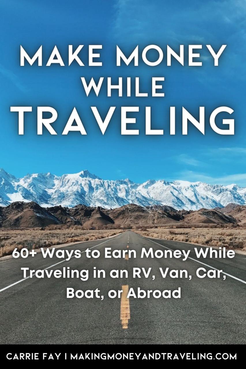 Free Ebook 60+ Ways to Make Money While Traveling