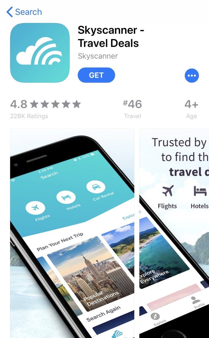 Skyscanner Best Travel Apps For Cheap Flights POPSUGAR Smart Living