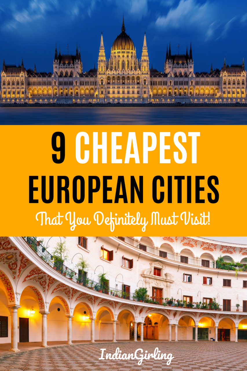 9 Cheapest European Cities That You Can Visit For Less Than 50 a Day