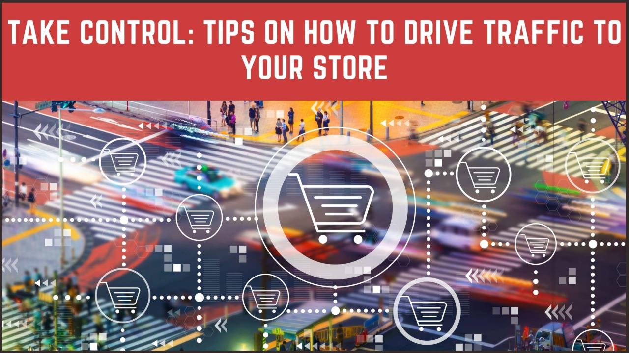 How to drive traffic to an online store