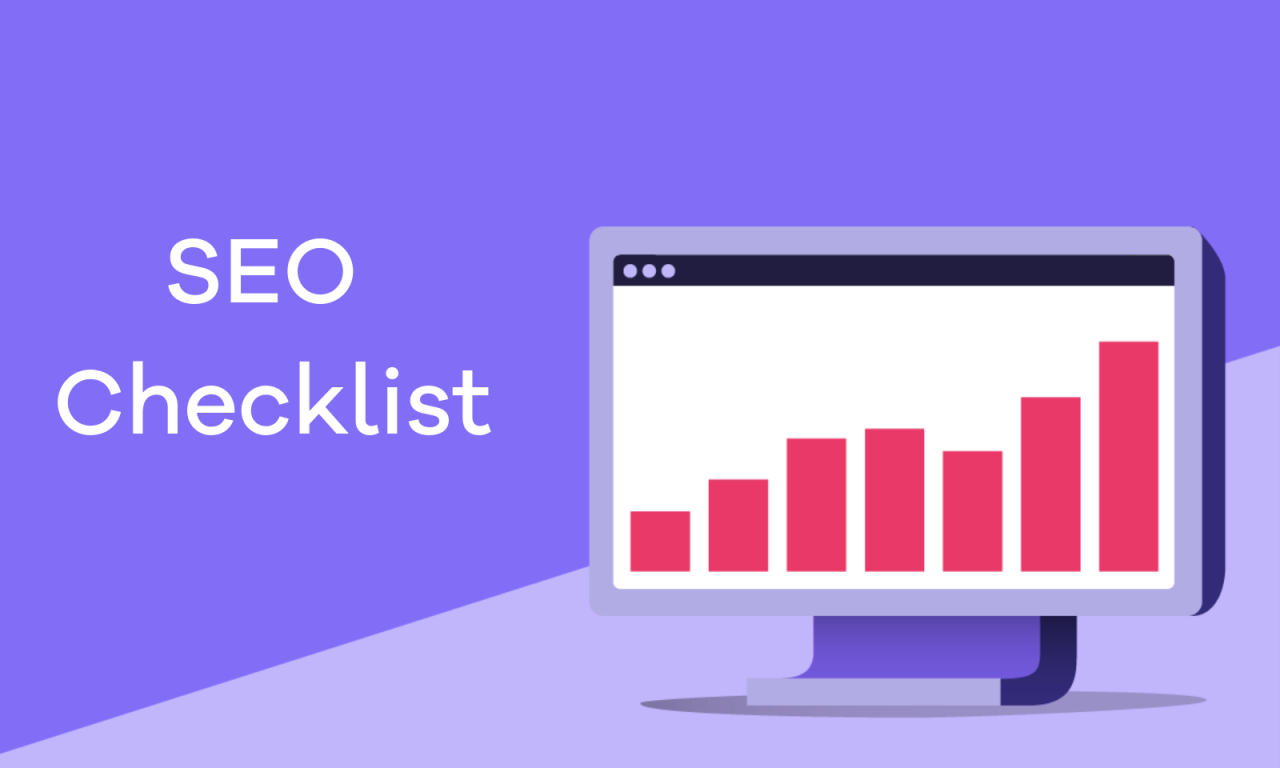 On-page SEO checklist for new websites
