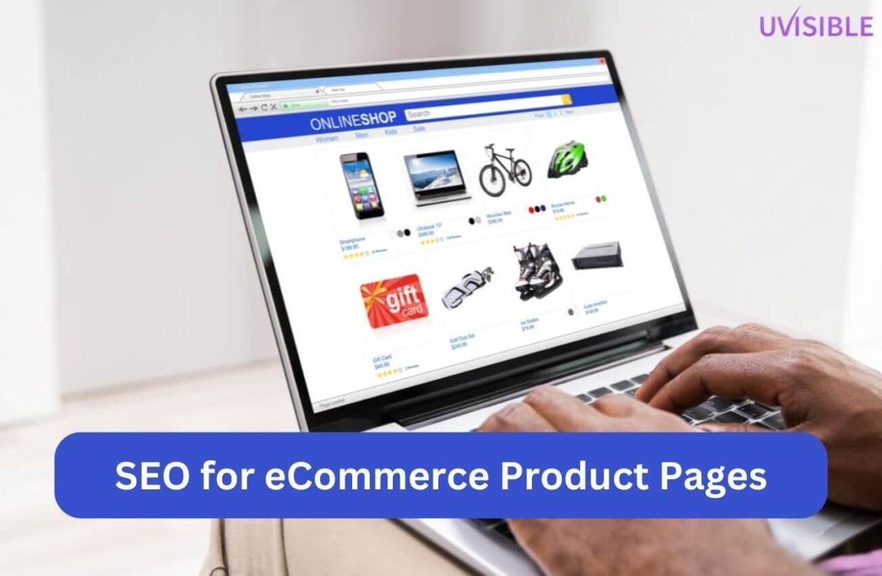 SEO for e-commerce product pages