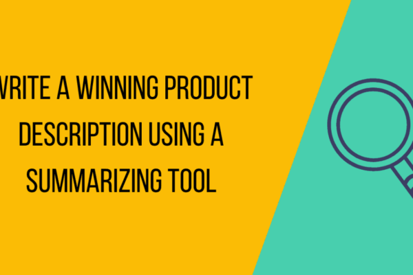 How to create a winning product description