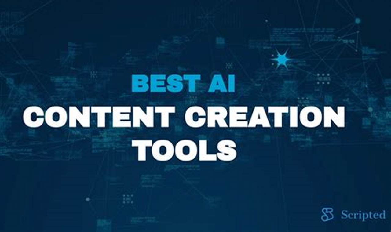 Top AI Content Creation Tools for 2024