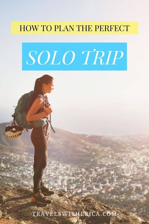 How to plan a solo trip safely