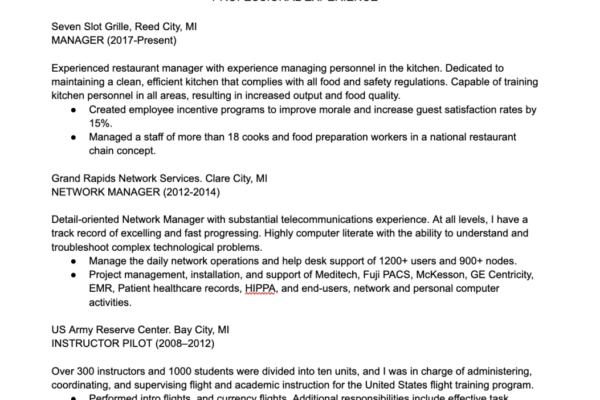 How to write a resume that gets you hired