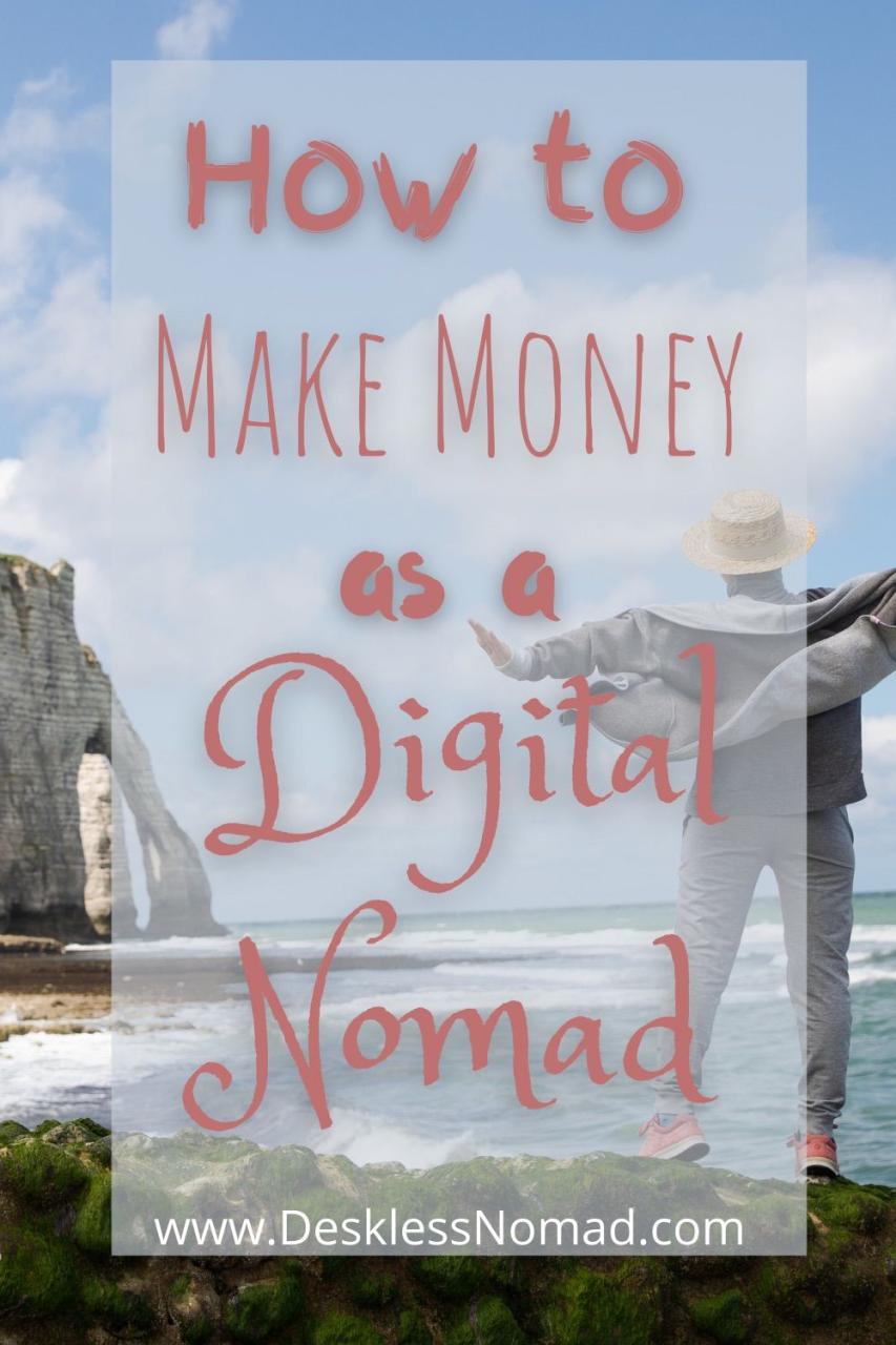 How to make money as a digital nomad