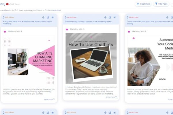 AI tools for creating social media posts
