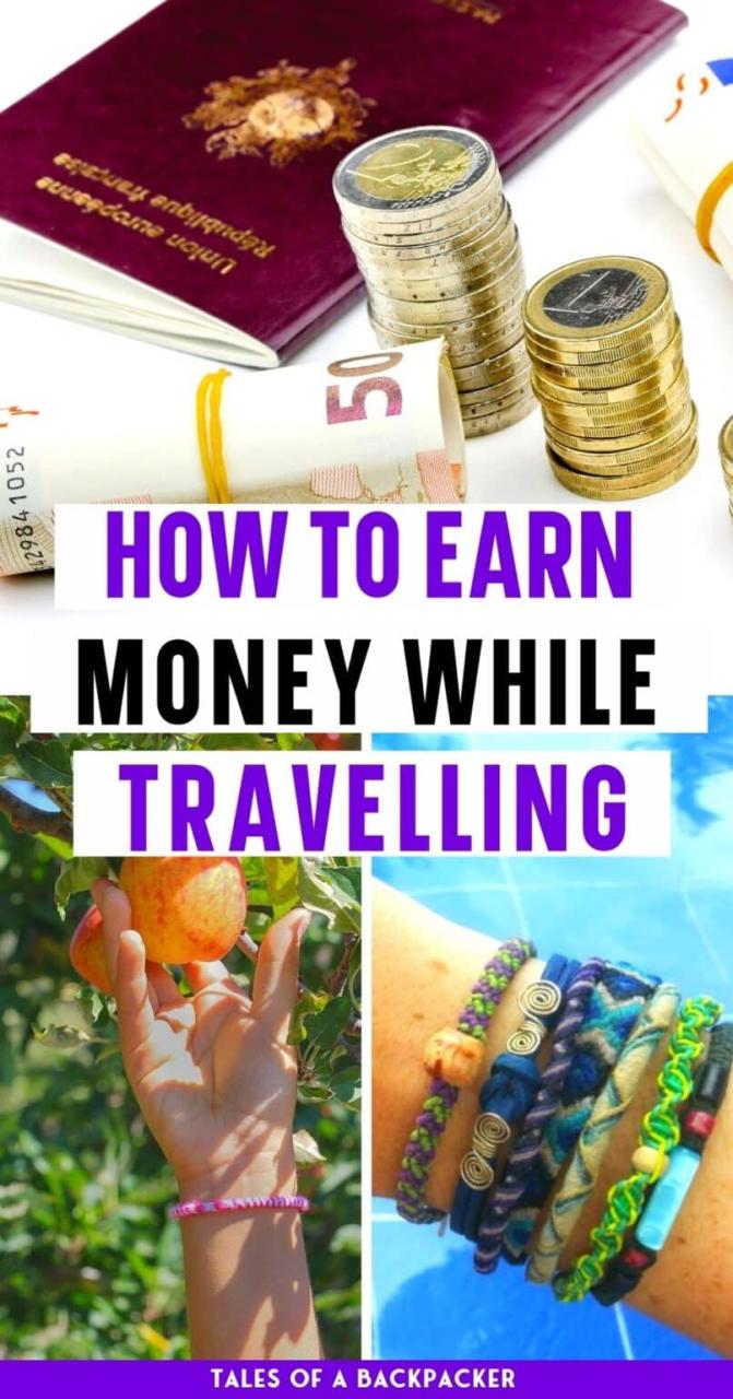 How to make money while traveling