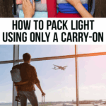 How to pack light for a long trip