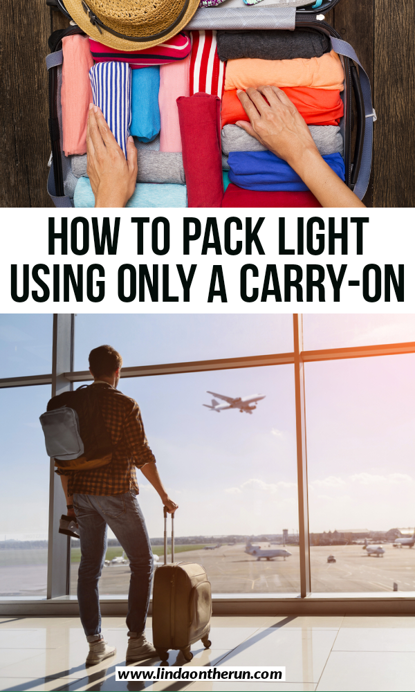 How to pack light for a long trip